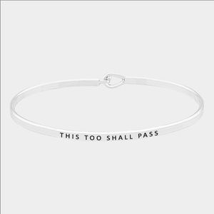 NEW ITEM ✨Inspirational Bangle Bracelet✨